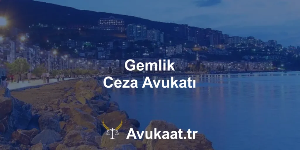 gemlik ceza avukatı